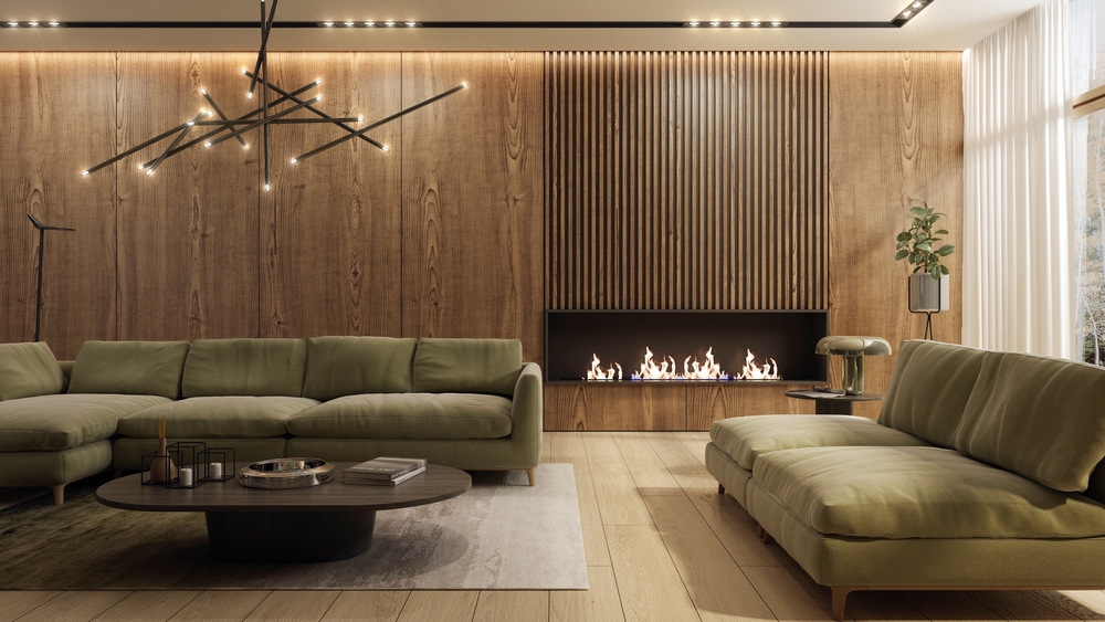 How can I illuminate my fireplace