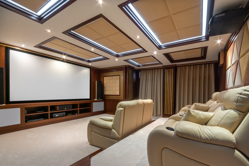 How do you light a home theater